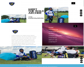 Website Company Profile Luiperd Archery