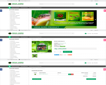Website Market Place (Deka Agro Product)